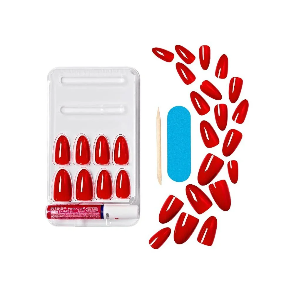 Kiss Gel Fantasy Sculpted Nails Medium Length - Centuries